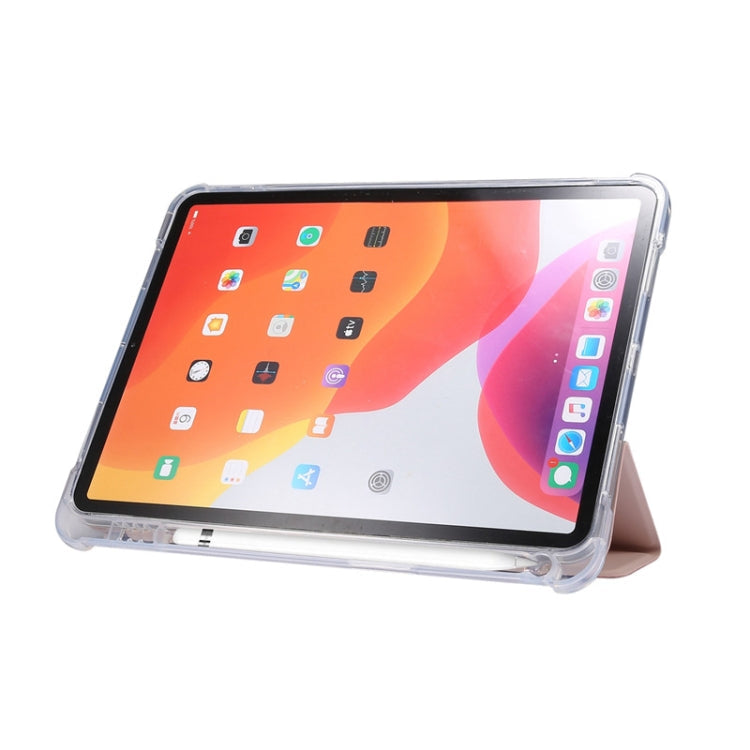 Case – Shockproof, Leather, Transparent (iPad Air 2022)