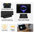 Ulefone 10W Desk Charging Dock For Armor Pad 4 Series – Wireless Charging, TPU, Non-slip, For Armor Pad 4 Series