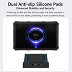 Ulefone 10W Desk Charging Dock For Armor Pad 4 Series – Wireless Charging, TPU, Non-slip, For Armor Pad 4 Series