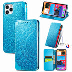 Case – Leather, Magnetic (iPhone 11) #5 For iPhone 11 Blue
