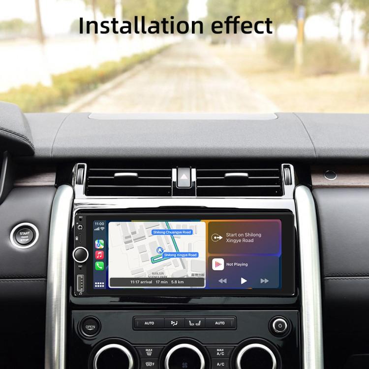 F6021 6.86 inch IPS Screen Car 1Din MP5 Player Support CarPlay & Android Auto, F6021 – Bluetooth, TPU