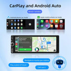 F6021 6.86 inch IPS Screen Car 1Din MP5 Player Support CarPlay & Android Auto, F6021 – Bluetooth, TPU