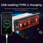 F6021 6.86 inch IPS Screen Car 1Din MP5 Player Support CarPlay & Android Auto, F6021 – Bluetooth, TPU