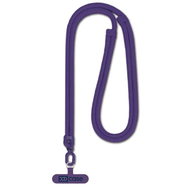 XDcase Adjustable Crossbody Mobile Phone Lanyard Dark Purple