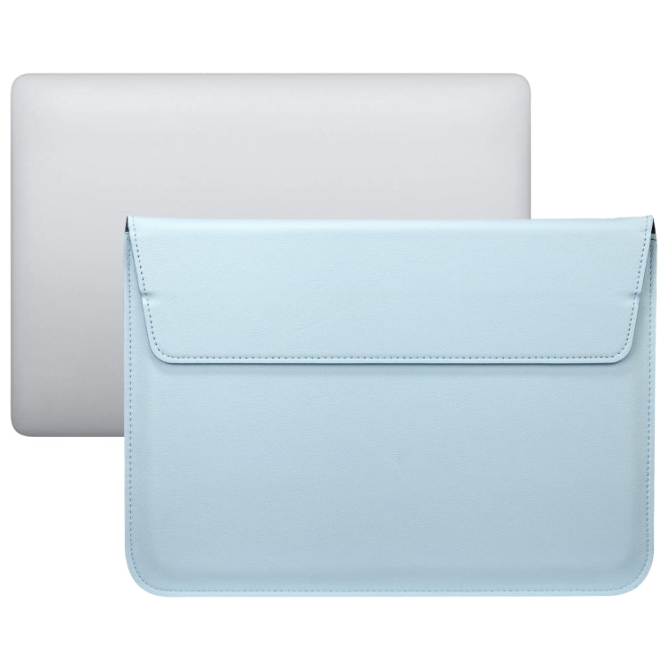 PU Laptop Bag – 11" Screen, Leather For MacBook Air Pro 11 inch Sky Blue