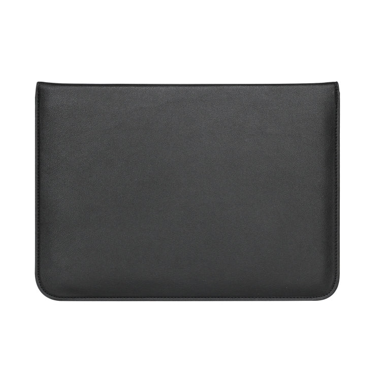 PU Leather Ultra-thin Envelope Bag Laptop Bag with Stand Function, For MacBook Air / Pro 15 inch