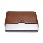 PU Leather Ultra-thin Envelope Bag Laptop Bag with Stand Function, For MacBook Air / Pro 15 inch