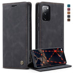 CaseMe 013 Multifunctional Horizontal Flip Leather Case with Holder & Card Slot & Wallet, For Samsung Galaxy S20 FE For Samsung Galaxy S20 FE Black