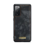 CaseMe 008 Detachable Multifunctional Horizontal Flip Leather Case with Holder & Card Slot & Zipper Wallet & Photo Frame, For Samsung Galaxy S20 FE
