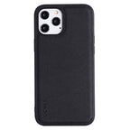 GEBEI Full-coverage Shockproof Leather Protective Case, For iPhone 12 / 12 Pro, For iPhone 12 Pro Max For iPhone 12 12 Pro Black