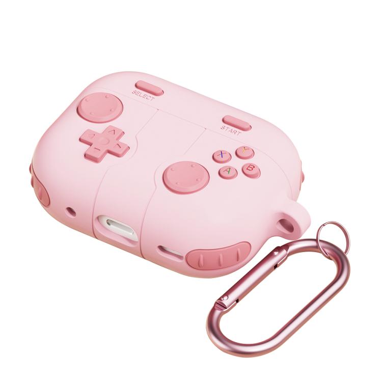 Game Console Style Wireless Earphone Silicone Case – Durable Build, Easy to Use, For AirPods Pro 3