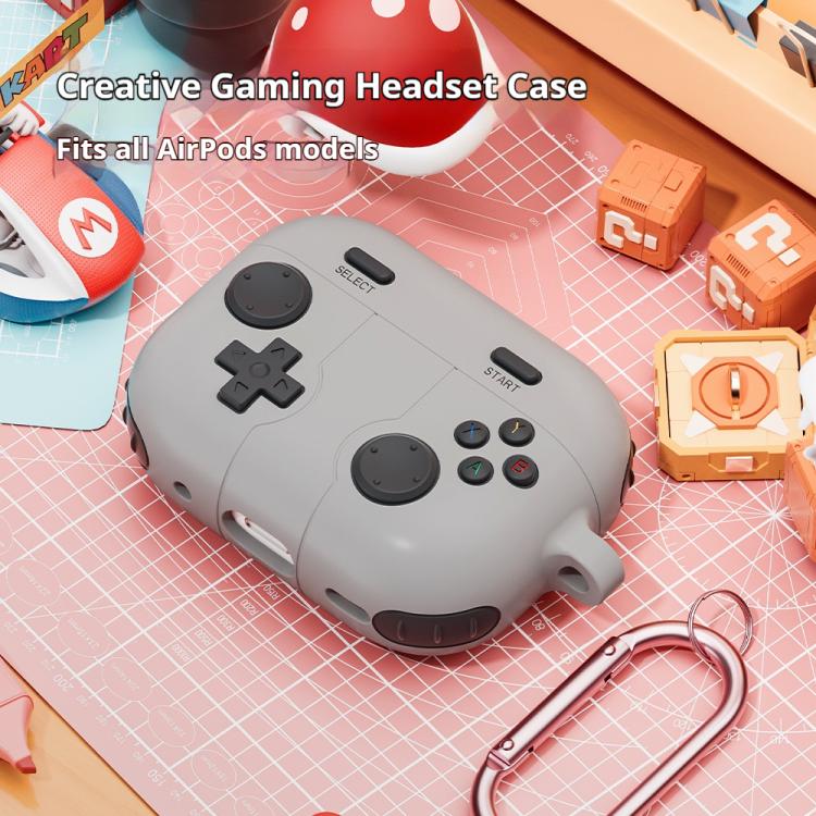 Game Console Style Wireless Earphone Silicone Case – Durable Build, Easy to Use, For AirPods Pro 3