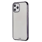 GEBEI Plating TPU Shockproof Protective Case, For iPhone 12 / 12 Pro, For iPhone 12 Pro Max