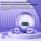 Q61 Intelligent Noise Reduction Bluetooth 5.4 Wireless TWS Earphones