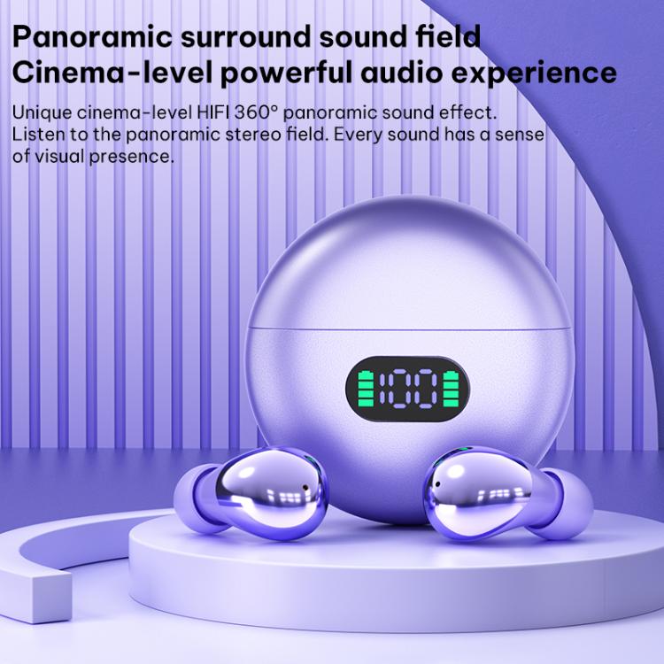 Q61 Intelligent Noise Reduction Bluetooth 5.4 Wireless TWS Earphones