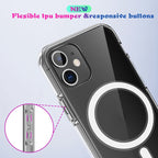 Case – Shockproof, Magnetic, Transparent (iPhone 12 mini)