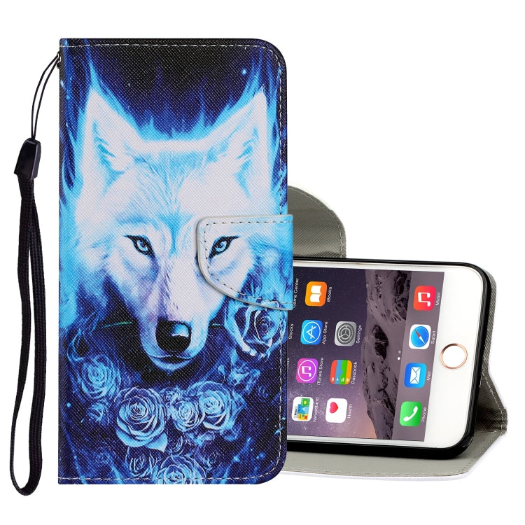 Case – Leather (iPhone 6 Plus) #7 For iPhone 6 Plus & 6s Plus Rose Wolf