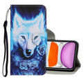 Case – Leather (iPhone 11) #11 For iPhone 11 Rose Wolf