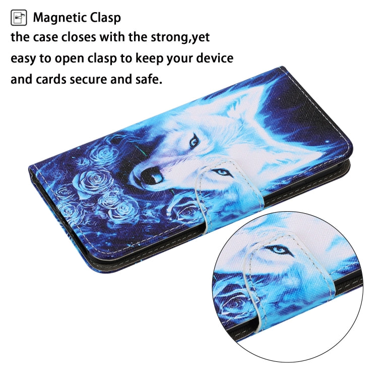 Coloured Drawing Pattern Horizontal Flip PU Leather Case with Holder & Card Slots & Wallet & Lanyard, For iPhone X / XS