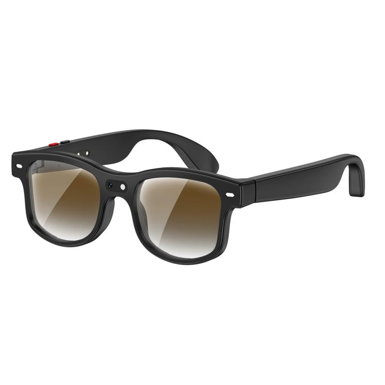 AIMB-G3 8MP Smart Voice Call AI Photo and Translation Glasses Sunglasses Black Frame