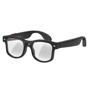 Transparent Lenses Black Frame