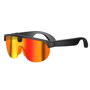 Gradient Orange Lenses Black Frame