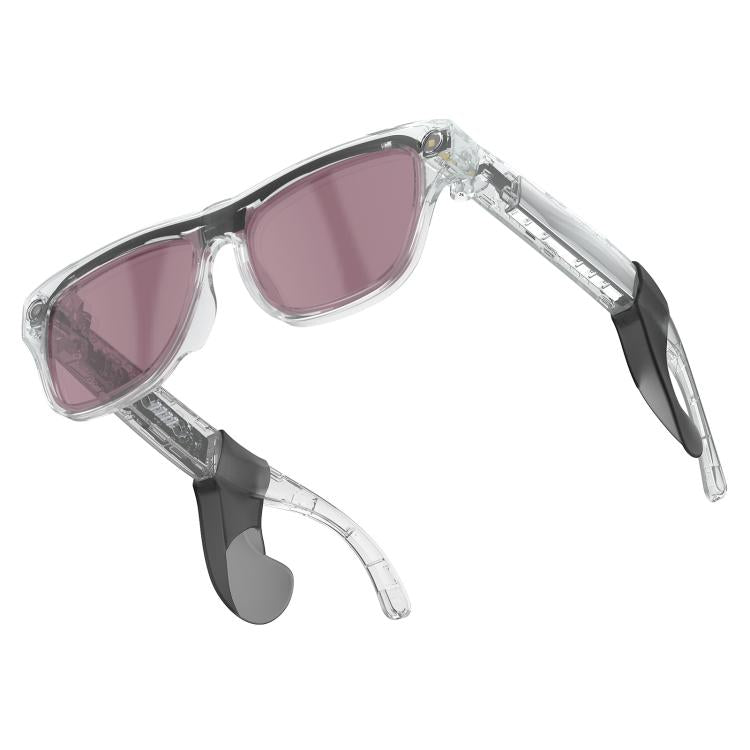 XK One Mac 8MP Voice Touch Control Smart Color Changing Lenses AI Smart Glasses Transparent
