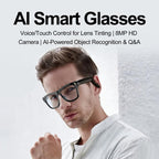 XK One Mac 8MP Voice Touch Control Smart Color Changing Lenses AI Smart Glasses