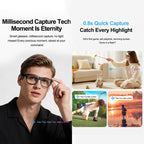 XK One Mac 8MP Voice Touch Control Smart Color Changing Lenses AI Smart Glasses