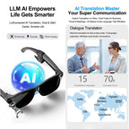XK One Mac 8MP Voice Touch Control Smart Color Changing Lenses AI Smart Glasses