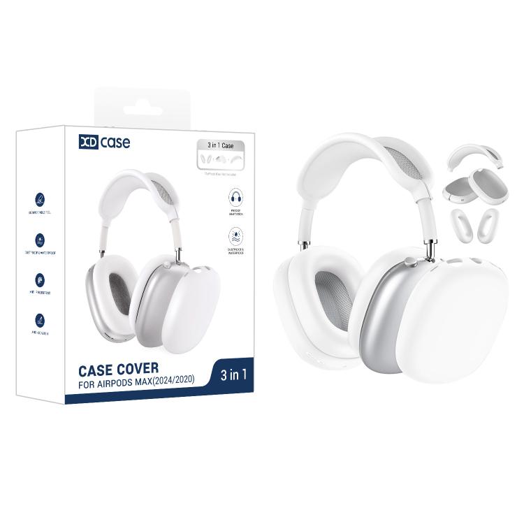 XDcase 3 in 1 Silicone Headset Protective Case – Waterproof, Anti-Scratch, For Apple AirPods Max / Max 2