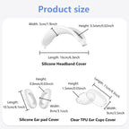 XDcase 3 in 1 Silicone Headset Protective Case – Waterproof, Anti-Scratch, For Apple AirPods Max / Max 2