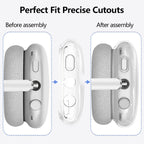 XDcase 3 in 1 Silicone Headset Protective Case – Waterproof, Anti-Scratch, For Apple AirPods Max / Max 2