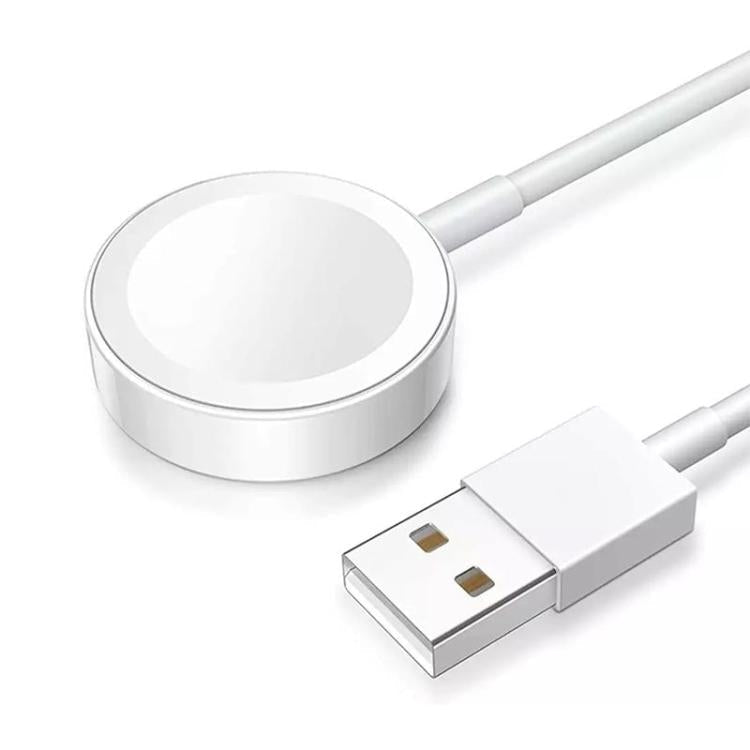 xDfind For Apple Watch Smart Watch Silicone Charging Holder and USB Charger Set, Silicone+USB (White), Silicone+USB (Black)