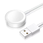 xDfind For Apple Watch Smart Watch Silicone Charging Holder and USB Charger Set, Silicone+USB (White), Silicone+USB (Black)