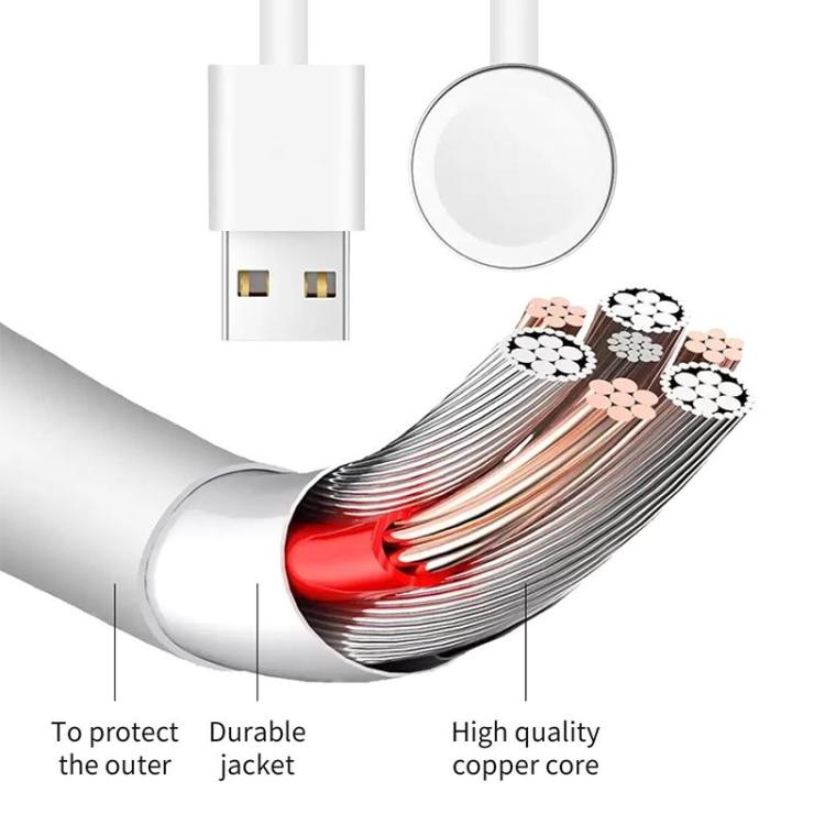 Charger – For Apple Watch Smart Watch Aluminum Alloy Charging Holder and USB...