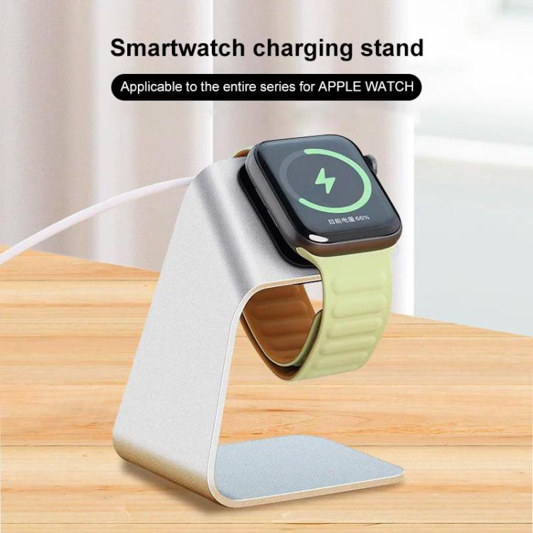 Charger – For Apple Watch Smart Watch Aluminum Alloy Charging Holder and USB...