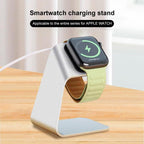 Charger – For Apple Watch Smart Watch Aluminum Alloy Charging Holder and USB...
