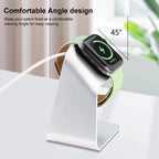 Charger – For Apple Watch Smart Watch Aluminum Alloy Charging Holder and USB...
