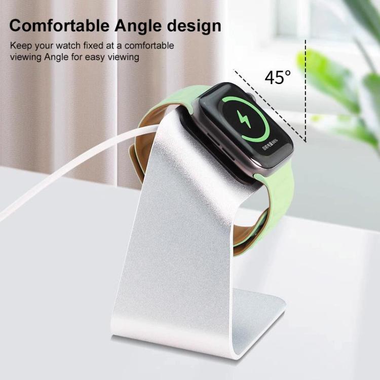 Charger – For Apple Watch Smart Watch Aluminum Alloy Charging Holder and USB...