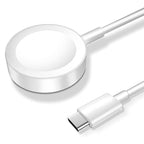 xDfind For Apple Watch Smart Watch Silicone Charging Holder and Type-C Charger Set, Silicone+Type-C (White), Silicone+Type-C (Black)