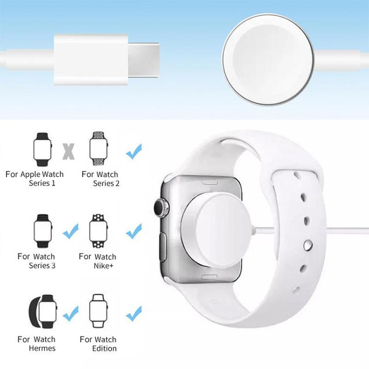 Charger – For Apple Watch Smart Watch Aluminum Alloy Charging Holder and Type-C...