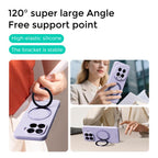 ABEEL Skin-friendly Feel Magnetic Liquid Silicone Phone Case with Holder – Magnetic, For Xiaomi 17T Pro 5G, For Xiaomi 17T 5G, For Xiaomi 17 Ultra, For Xiaomi 17 Pro Max