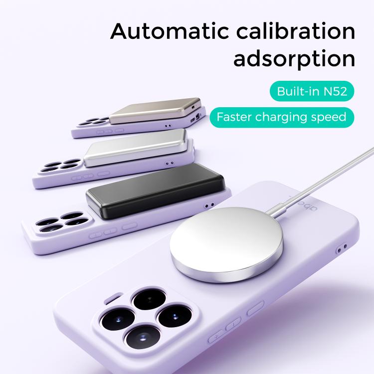 ABEEL Skin-friendly Feel Magnetic Liquid Silicone Phone Case with Holder – Magnetic, For Xiaomi 17T Pro 5G, For Xiaomi 17T 5G, For Xiaomi 17 Ultra, For Xiaomi 17 Pro Max