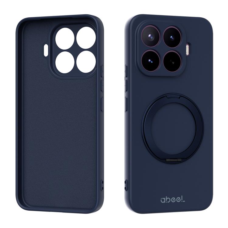 ABEEL Skin-friendly Feel Magnetic Liquid Silicone Phone Case with Holder – Magnetic, For Xiaomi 17T Pro 5G, For Xiaomi 17T 5G, For Xiaomi 17 Ultra, For Xiaomi 17 Pro Max For Xiaomi 17T Pro 5G Blue