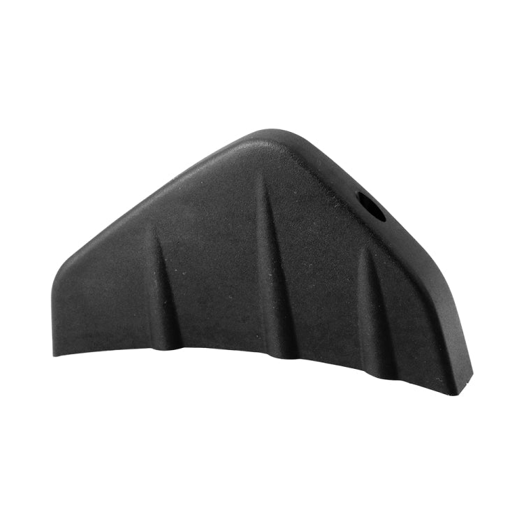 4 PCS Car General Shark Fin Rear Spoiler Bumper Chassis Decoration, Black