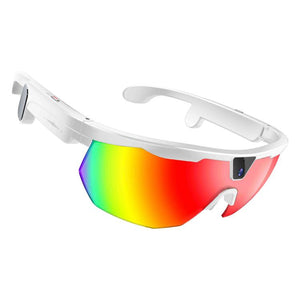Colorful Lenses White Frame