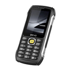 HP289 4G IP68 Rugged Phone, 2.8 inch, 4500mAh Battery, Network: 4G, BT, FM, SOS, Torch, EU Plug, US Plug, UK Plug, AU Plug – Shockproof, Waterproof, TPU