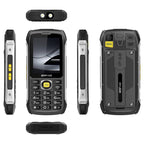 HP289 4G IP68 Rugged Phone, 2.8 inch, 4500mAh Battery, Network: 4G, BT, FM, SOS, Torch, EU Plug, US Plug, UK Plug, AU Plug – Shockproof, Waterproof, TPU