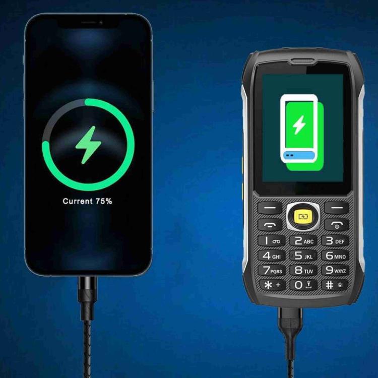 HP289 4G IP68 Rugged Phone, 2.8 inch, 4500mAh Battery, Network: 4G, BT, FM, SOS, Torch, EU Plug, US Plug, UK Plug, AU Plug – Shockproof, Waterproof, TPU